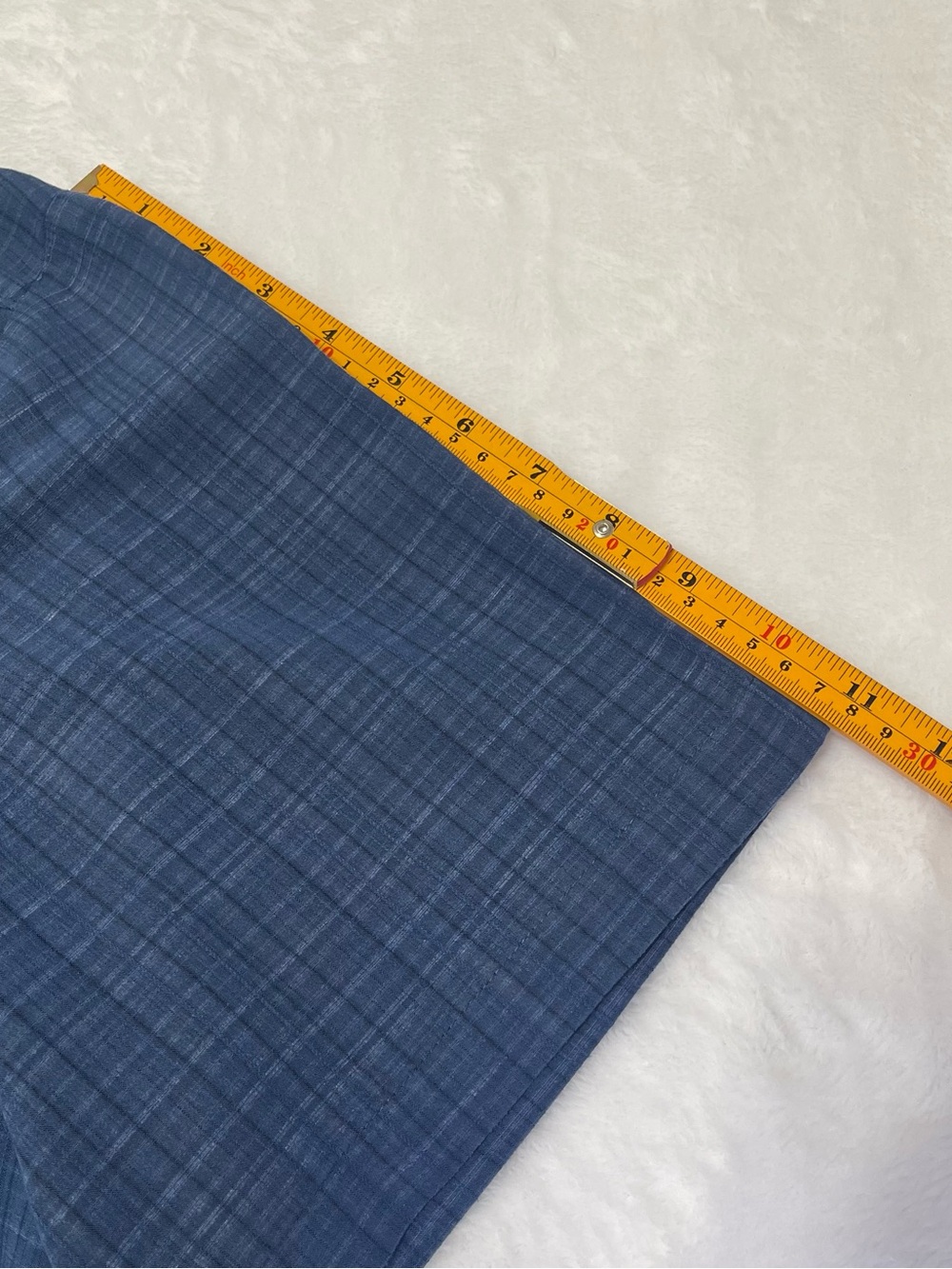 5.11 Tactical Men's XL Short-Sleeve Button-Up Shirt Blue Crosshatch Pattern - Picture 10 of 10